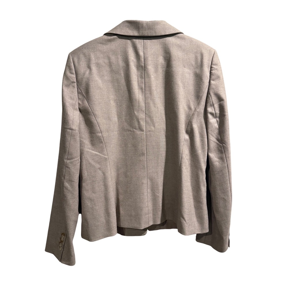 Ann Taylor Women's Gray Two‎ Button Blazer Jacket Size 12 - Picture 2 of 4